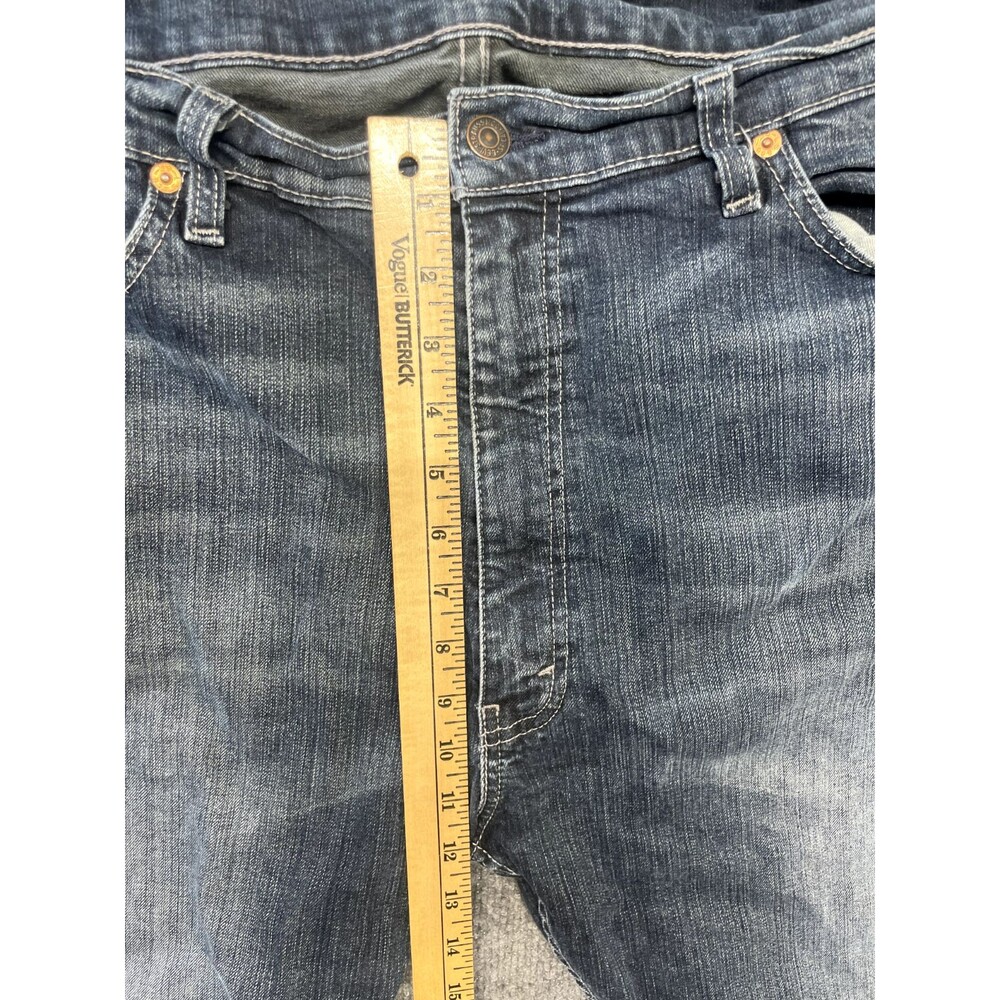 Levi's 505 Jeans Mens 42x30(39x28.50)Regular Fit Straight Blue Denim Medium Wash - Picture 9 of 11